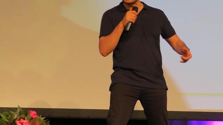 Kaya Yanar in Euerdorf.  Foto: Doris Bauer