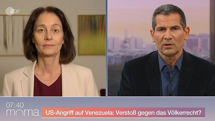 Katarina Barley (SPD), die Vizepr&auml;sidentin des EU-Parlaments hat sich im ZDF-moma zu dem Angriff der USA auf Venezuela ge&auml;u&szlig;ert.