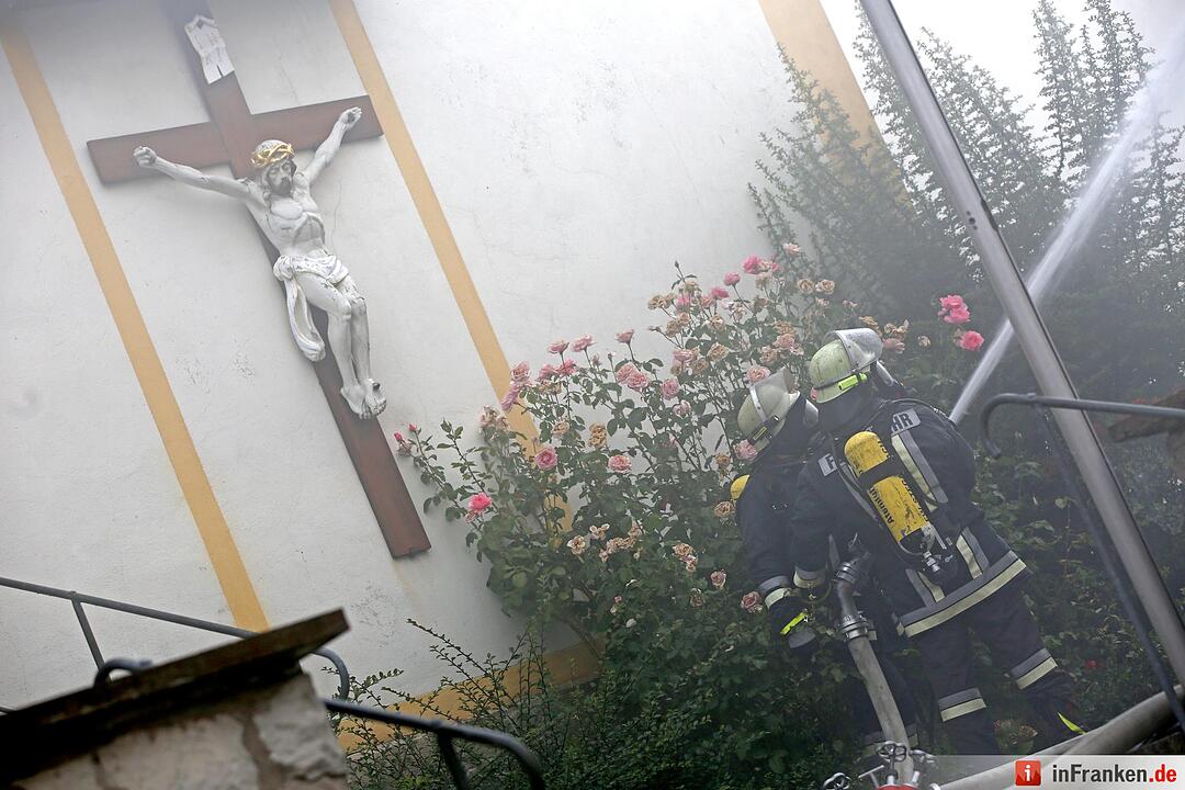 Brand in Wohnhaus in Schönbrunn