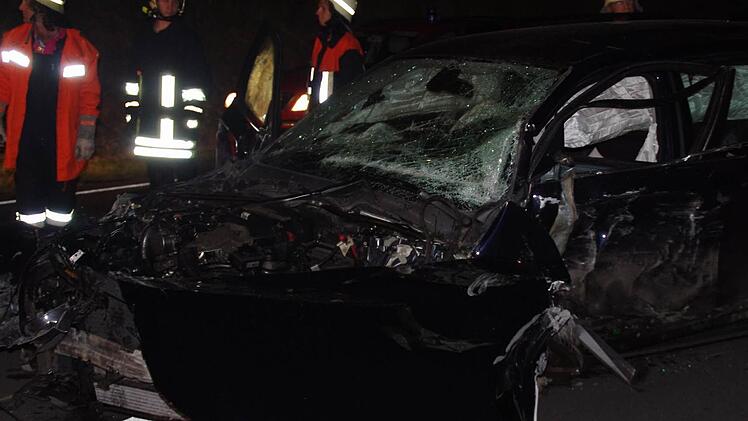 Der Wagen des Unfallverursachers