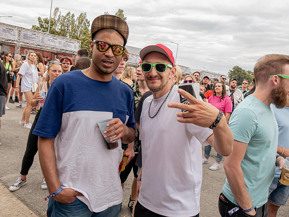 Beste Stimmung herrschte beim größten HipHop Open Air in Nordbayern!