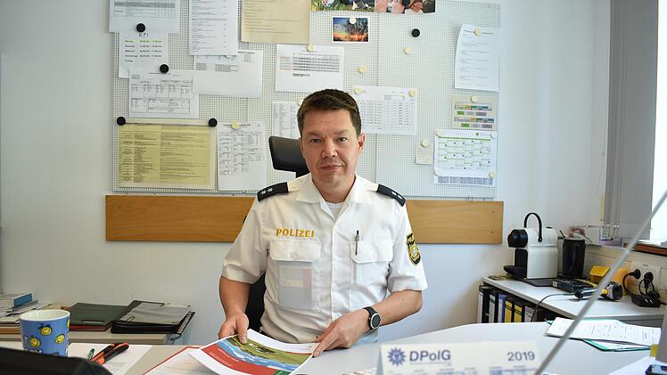 Polizeioberkommissar Christoph Reh aus Neunkirchen am Brand. Foto: Petra Malbrich