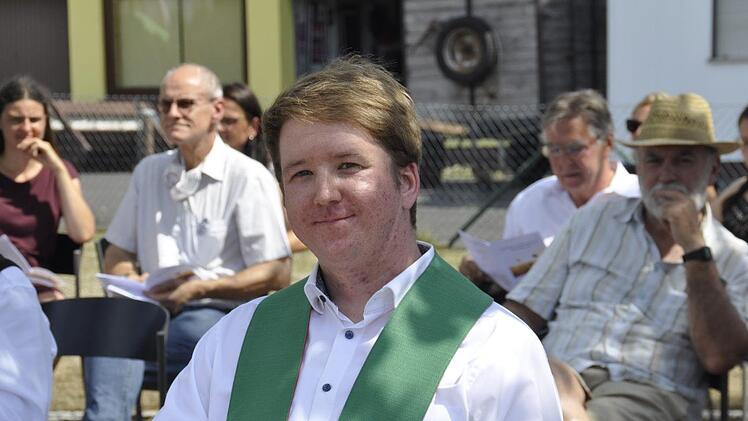 Der scheidende Diakon Robert Klatt. Foto: Peter Klopf