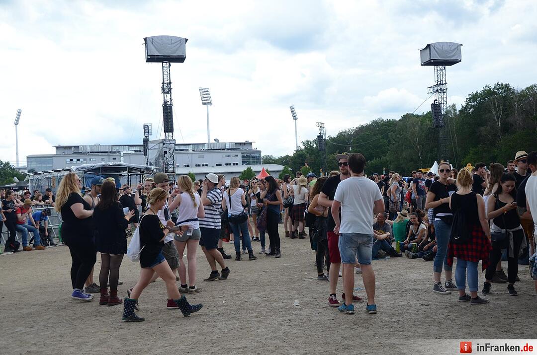 Rock im Park 2016 - Menschen und Party