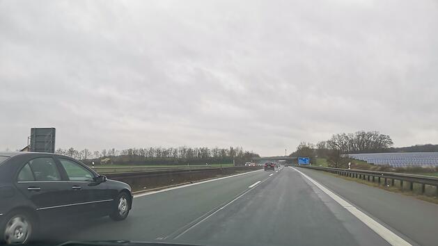 Unfall auf A73 bei Forchheim