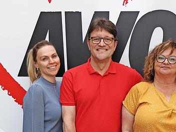 (v.l.): Lisa B&ouml;hme, Einrichtungsleitung Willy-Brandt-Haus, Martin Dorn, neuer Pflegedienstleiter Ambulanter Pflegedienst und Claudia Ditzel, Leiterin der AWO Tagespflege.