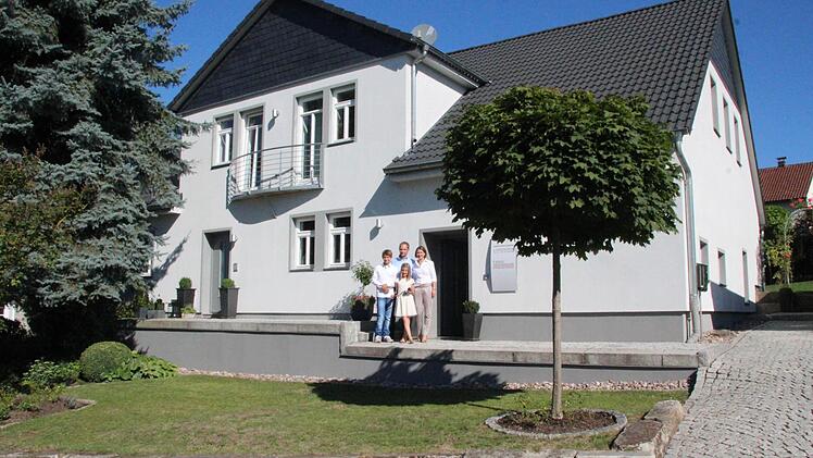 Das Haus der Familie Lorenzen in Untersiemau.