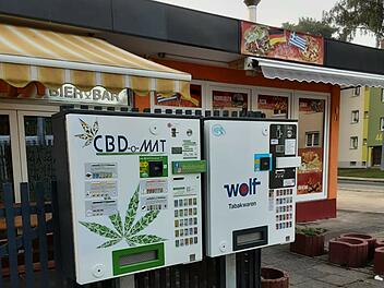 In der Gereuth in Bamberg soll bald wieder ein CBD-Automat kommen.