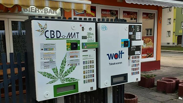 In der Gereuth in Bamberg soll bald wieder ein CBD-Automat kommen.