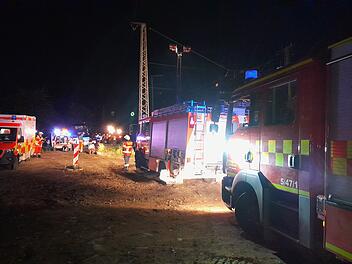 Unfall bei Bauarbeiten in Würzburg