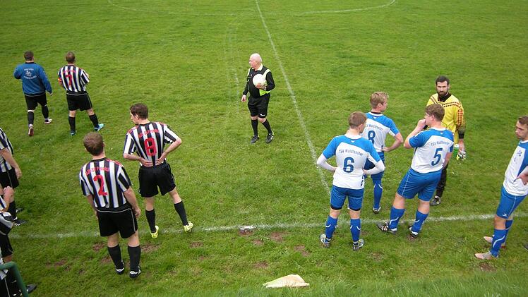 Schnappschuss vom Spiel der Woche in Premich. Foto: ssp