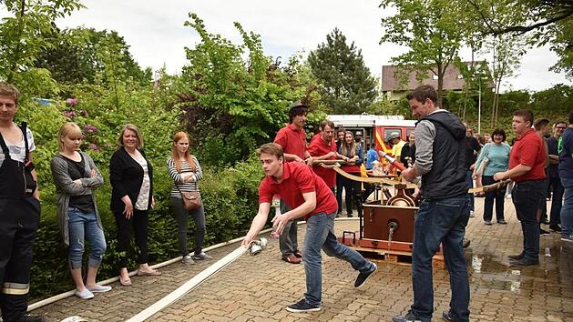 Zahlreiche Attraktionen sorgen beim 26. Florianifest in Lautertal am 27. Mai f&uuml;r jede Menge Spa&szlig;. Foto: Privat