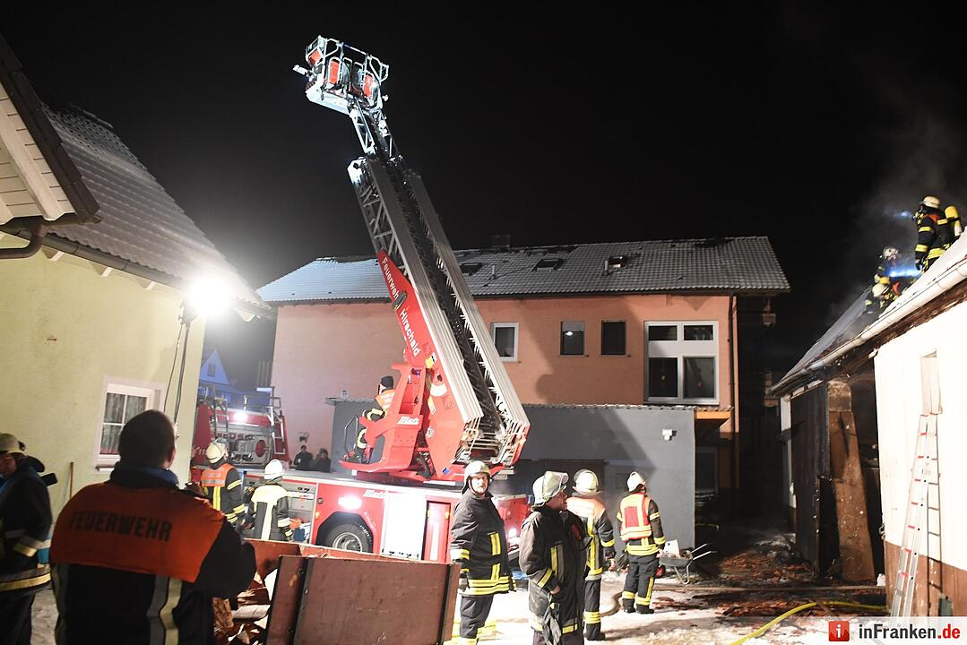 Scheunenbrand Pettstadt