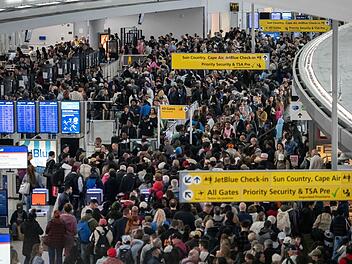 Versp&auml;tungen im Flugverkehr in den USA