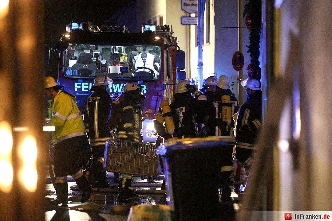 Gaststättenbrand in Schonungen