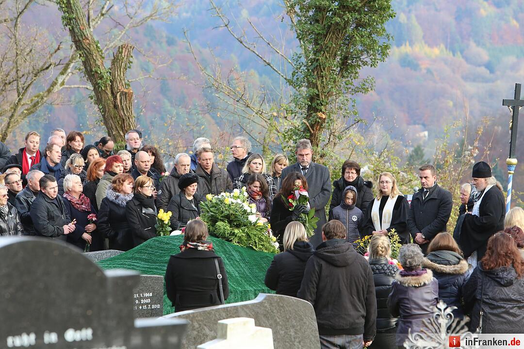 Beerdigung von Oleg Popov in Egloffstein