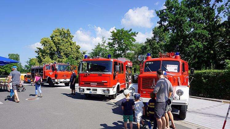 Bamberg: Feuerwehr veranstaltete den "Tag der offenen Tore" - das waren die Highlights