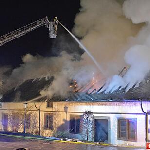 Brand im Kloster Maria Bildhausen