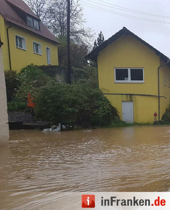 Thuisbrunn: Starkregen schlägt in Oberfranken zu