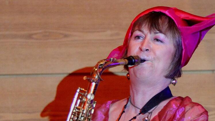 Saxophonistin Angelika Traurig