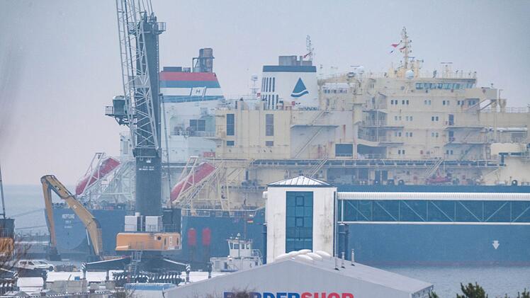 Entwicklung der LNG-Importe