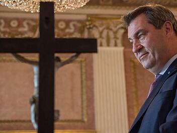 Markus Söder hatte den Kreu-Erlass auf den Weg gebracht.dpa
