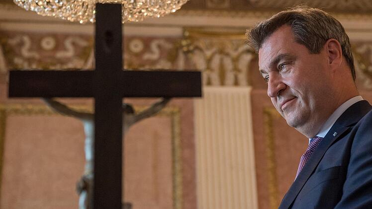 Markus Söder hatte den Kreu-Erlass auf den Weg gebracht.dpa