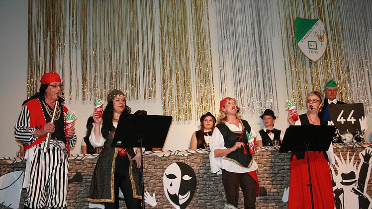 Prunksitzung des TSV Stangenroth in der Rhönfesthalle. Gabriele Sell