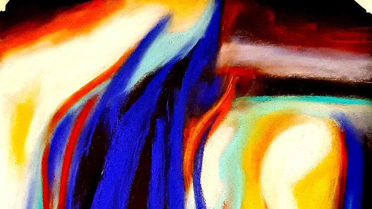 Dieses ausgestellte Bild stammt von Monika Huther aus Ebern