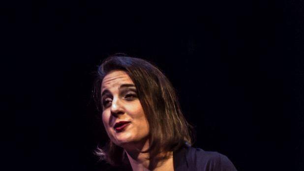 Impresionen von Liederabend "Heilige, Heuchler und Huren" in der Coburger Reithalle:Kora PAvelicFoto: Jochen Berger