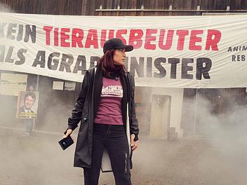 Protest gegen Günther Felßner