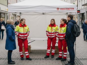Johanniter suchen in Würzburg nach neuen Mitgliedern
