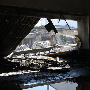 Brand in Marktzeuln - der Tag danach (2)