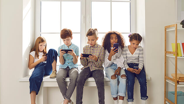 Kinder, Social Media, Technik, Internet