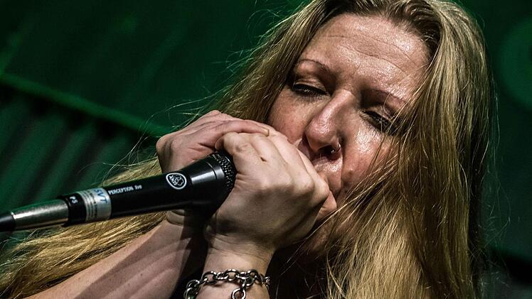 Beata Kossowska gastierte bei "Leise am Markt" in Coburg. Foto: Jochen Berger