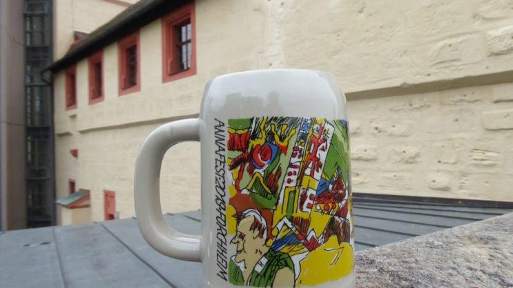 Das Annafest-Krügla 2019 für Sammler und Annafestfreunde Foto: Pfalzmuseum Forchheim