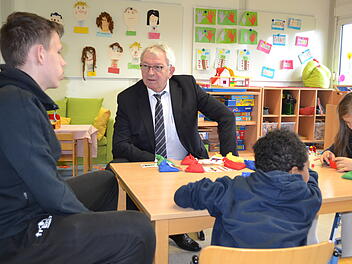 Landkreis Bamberg: "Girls' & Boys' Day" - Landrat besuchte bundesweiten Aktionstag