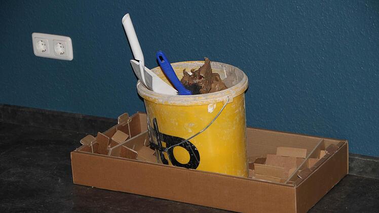 Überall finden sich Spuren der Bauarbeiter. Noch. Foto: Ulrike Müller