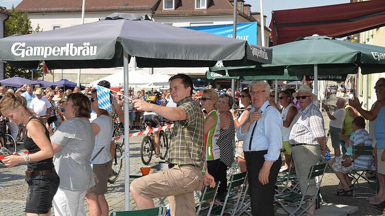 BR Radltour 2015 in Höchstadt Foto: Ronald Rinklef