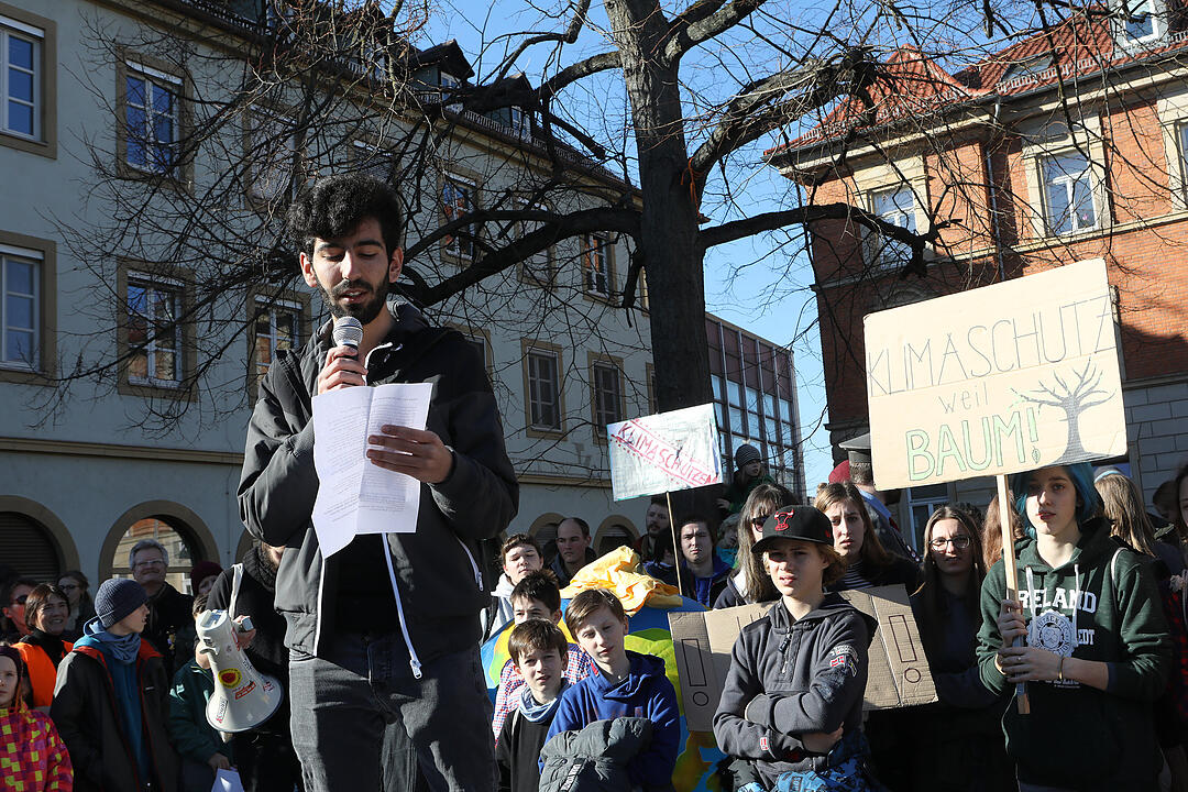 Bamberg; Demo Klima; Foto: Barbara Herbst