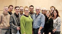 Unser Foto zeigt die Kandidaten der OGL-Liste.
