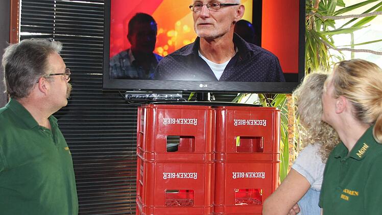 Groß im Bild: Klaus Hanke. Foto: Ralf Kestel