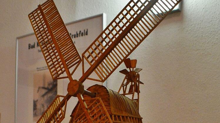 Das Erstlingswerk von Siegfried Schwinn ist diese Windmühle. Hanns Friedrich