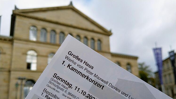 Werke von Ludwig van Beethoven und Peter Maxwell Davies erklangen beim Kammerkonzert im Landestheater Coburg.Foto: Jochen Berger