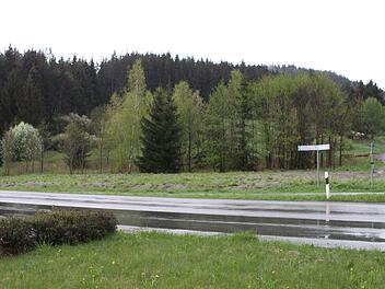 Hier am südlichen Stadtrand von Wallenfels sollen die Voraussetzungen für ein Gewerbegebiet geschaffen werden. Michael Wunder