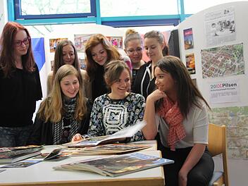Insgesamt 22 Schüler waren für fünf Tage aus dem tschechischen Plasy zu Gast im fränkischen Bad Staffelstein. Seit 20 Jahren besteht der Schüleraustausch zwischen den beiden Schulen bereits.  Fotos: Anja Greiner