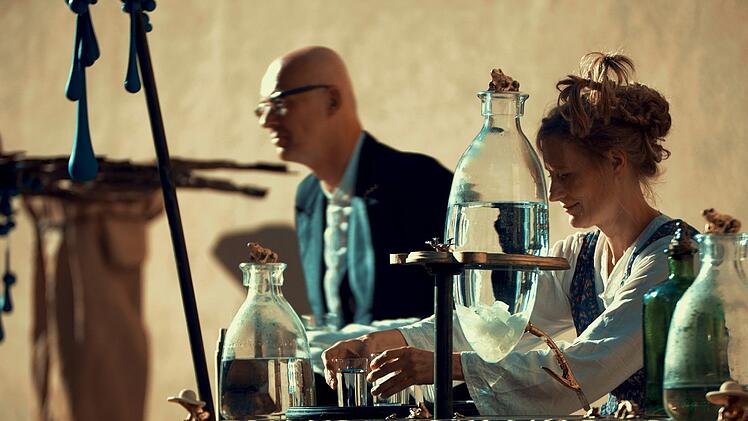 "Schönes Wasser": Das Wassercafé am Samstag im Entdeckungsraum (Eintritt frei) Ensemble Kraft
