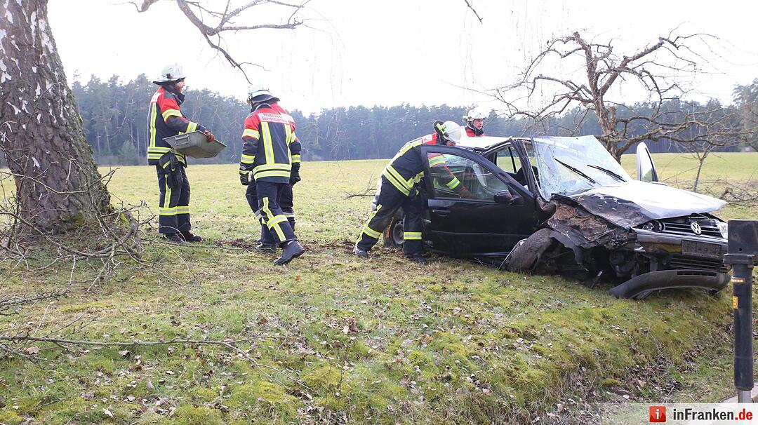 Schwerer Unfall bei Untersteinbach