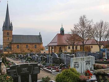 Der Friedhof in Litzendorf wird umgestaltet und erweitert. Noch im April beginnen die Arbeiten. Foto: Harald Rieger