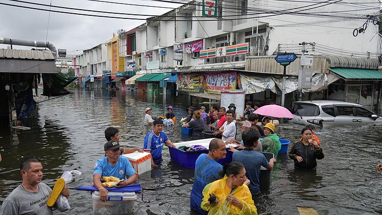&Uuml;berschwemmungen in Bangkok